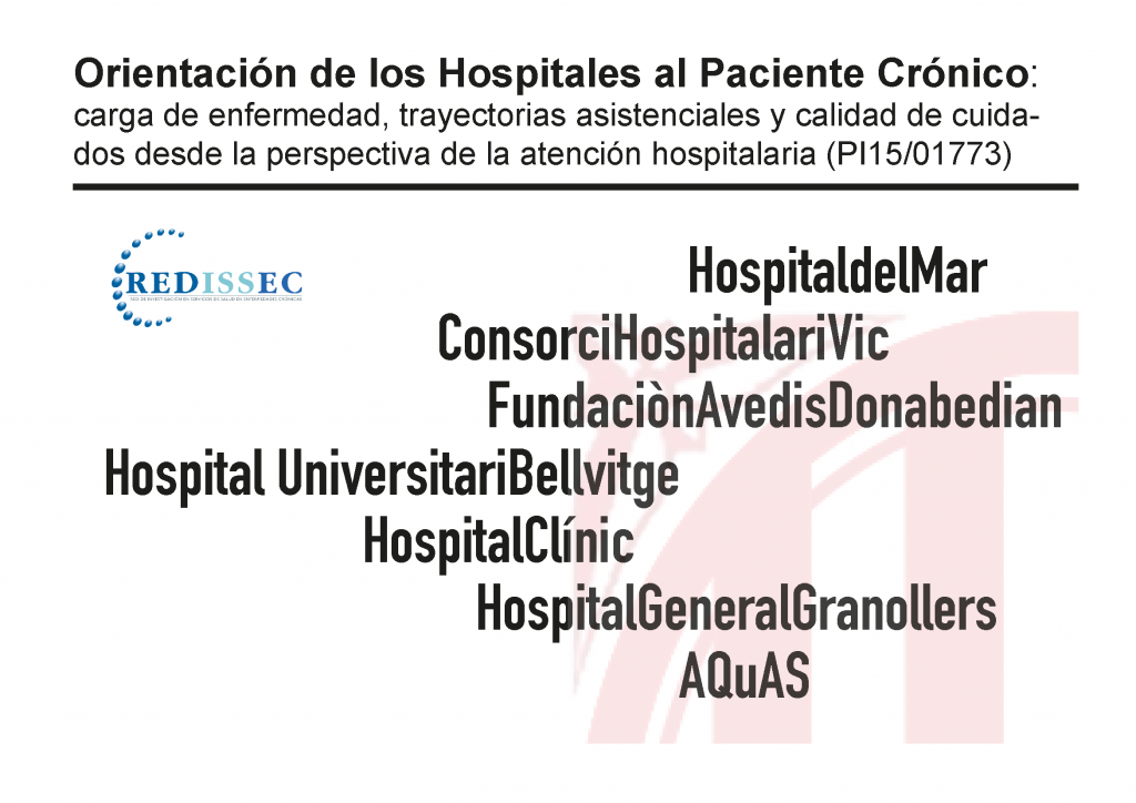 Proyecto FIS AQUAS Hospitales Cronicidad